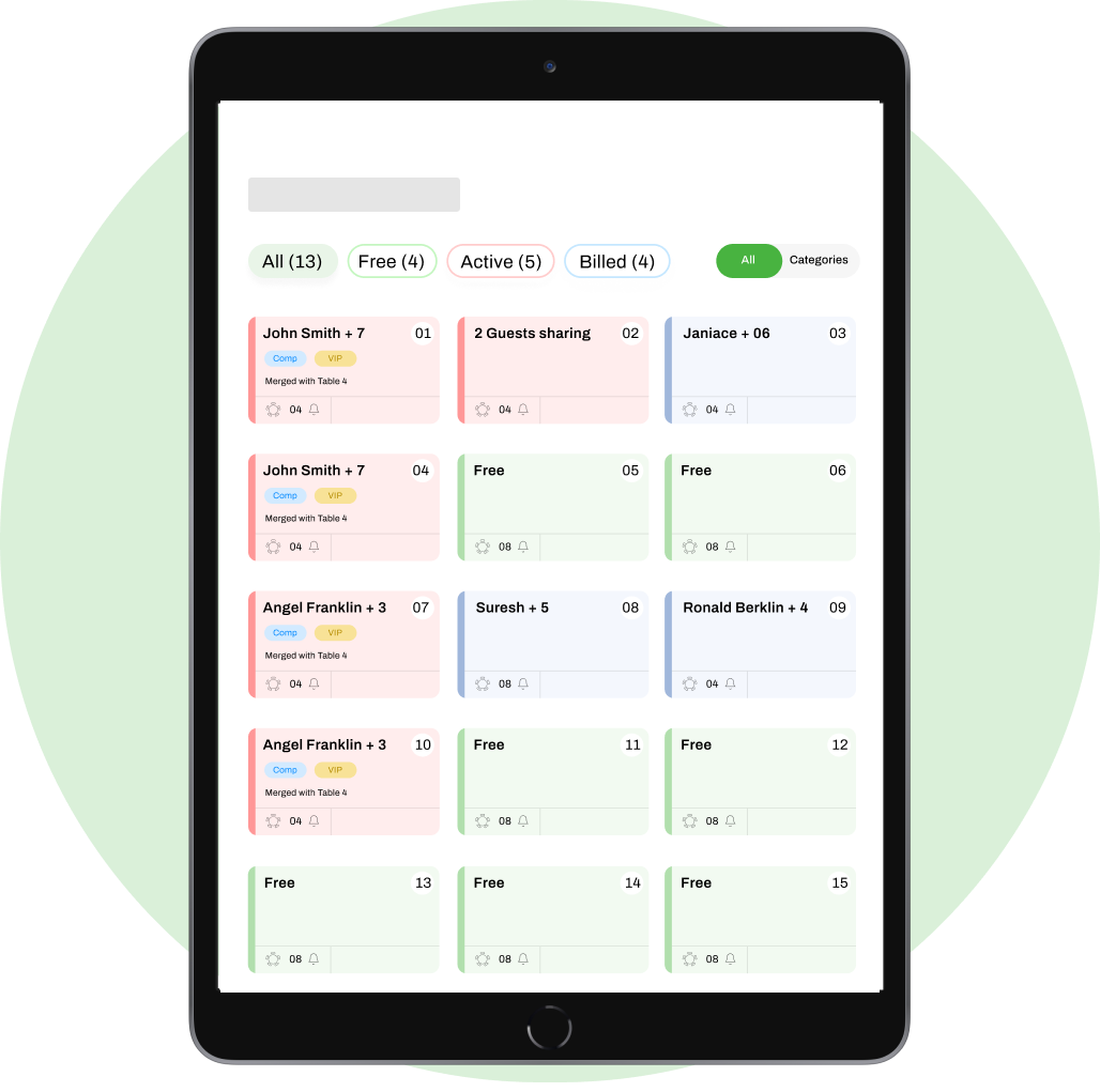 Table Management System